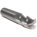 Cgs Tool 3Fl 45 Deg Stub End Mill 1/2"Dia 5/8"Loc 2-1/2"Oal W/Altin Coating 230-5000-ALTiN